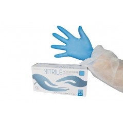 GANT NITRILE BLEU NON POUDRE