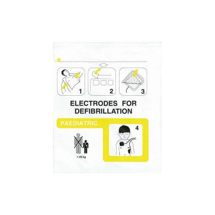 Electrodes pédiatriques Schiller Fred PA1 et Eaysport