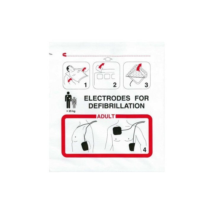 Electrodes adultes Schiller FRED EASY